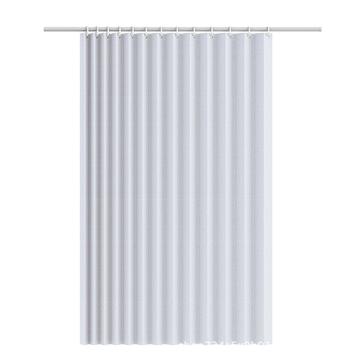 Household Solid Color Folding Partition Door Curtain