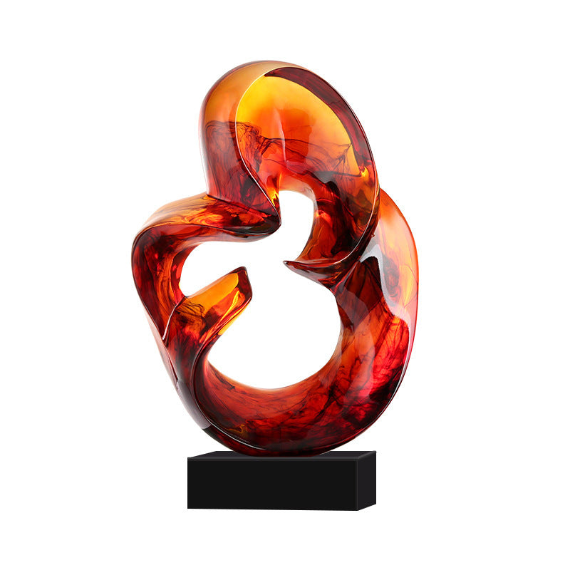 Glass Transparent Resin Craft Ornament