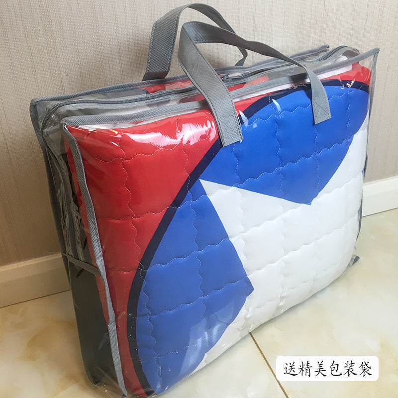 Crawling fabric non-slip reinforced breathable cushion children's play pad climbing pad round integral carpet