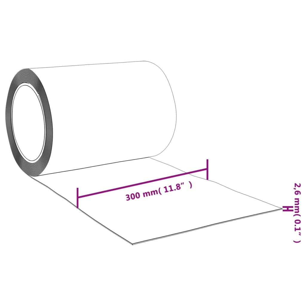 Strip Curtain Roll PVC 2.6 mm x 300 mm 25 m