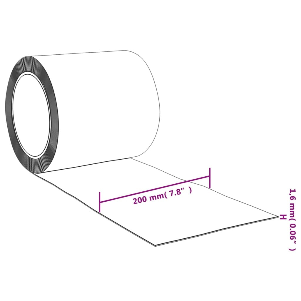 Door Curtain Transparent 200x1.6 mm 50 m PVC