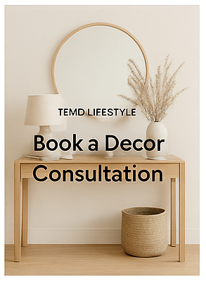 TFMD Lifestyle — Quick Decor Check